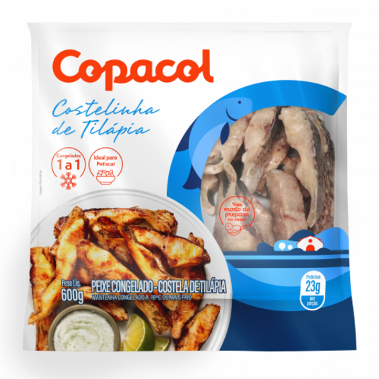 Costelinha de Tilapia Copacol 600g