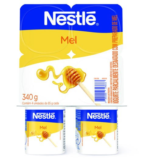 Iogurte Nestle 340g Natural Mel Br