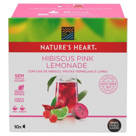 Cha Mate Caps.nature's Heart 60g C/10un Limonade
