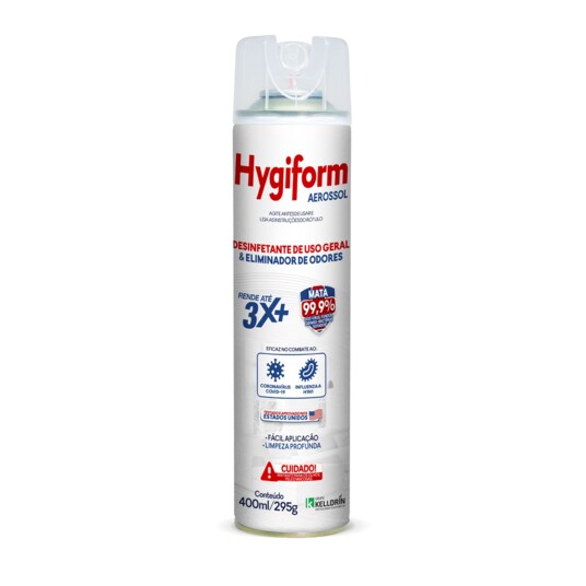 Desinfetante Aero.kelldrin 400ml Hygiform