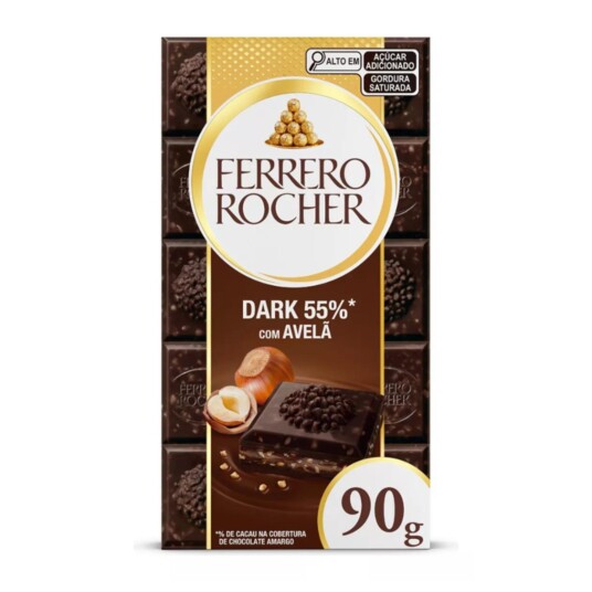 Chocolate Ferrero Rocher 90g Dark 70%