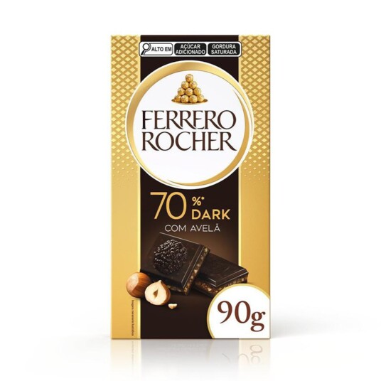 Chocolate Ferrero Rocher 90g Dark 70%