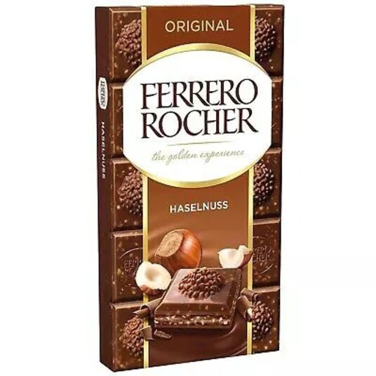 Chocolate Ferrero Rocher 90g Origin.ao Leite