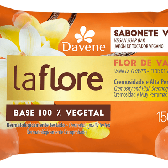 Sabonete Barra La Flore Davene 150g Vanila