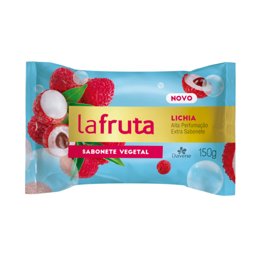 Sabonete Barra La Fruta Davene 150g Lichia