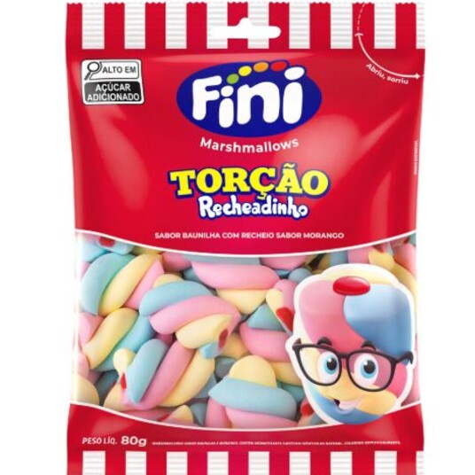 Marshmallow Fini 80g Rech.torcao