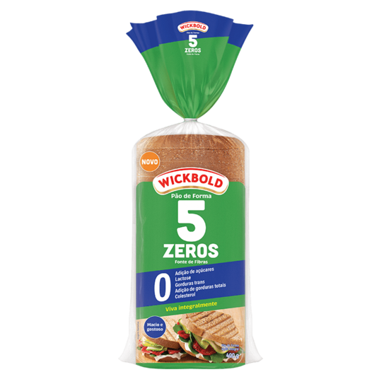 Pao de Forma Int.5 Zeros 400g