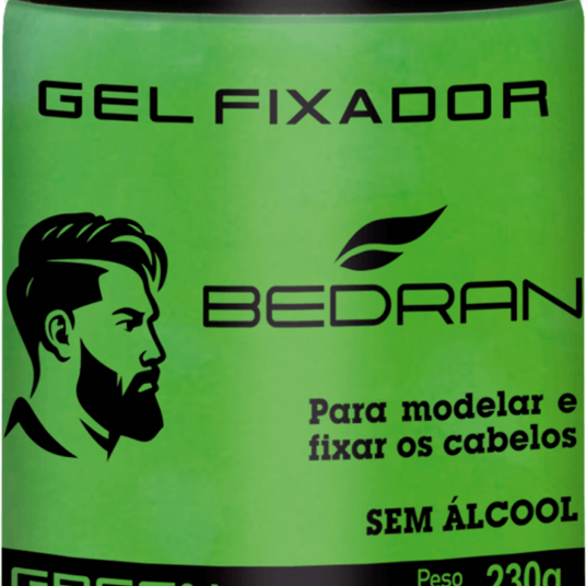 Gel Fixador Bedran 230g Verde