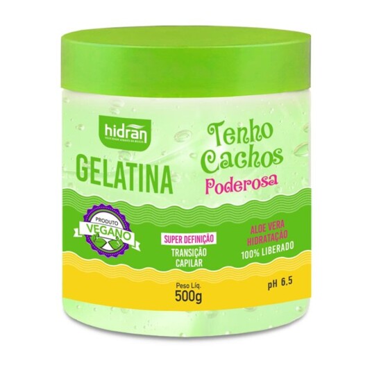 Gelatina Capilar Hidran 500g Aloe