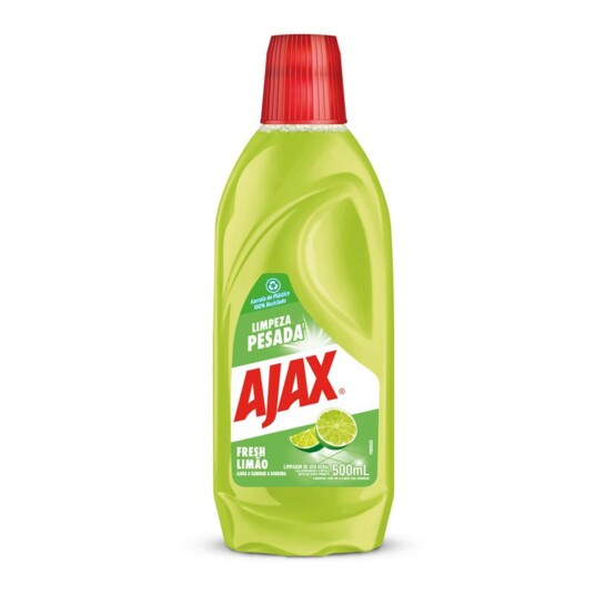 Limpeza Pesada Ajax 500ml Fresh Lemon