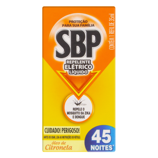 Repelente Eletrico Liq.sbp 32,9ml Citro