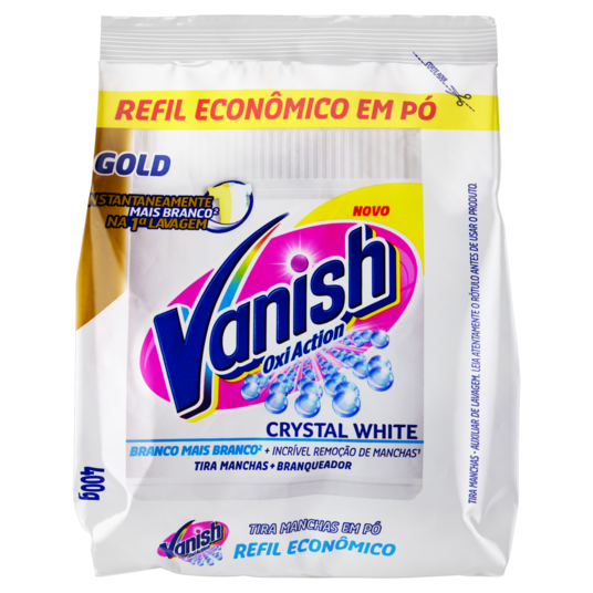 Tira Manchas Vanish 400g Crys.white Ref