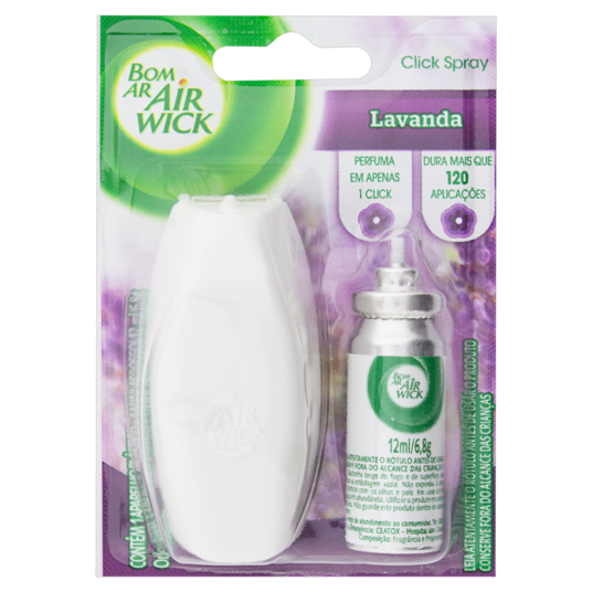 Apar.neut.de Odores Bom Ar 12ml Lavanda