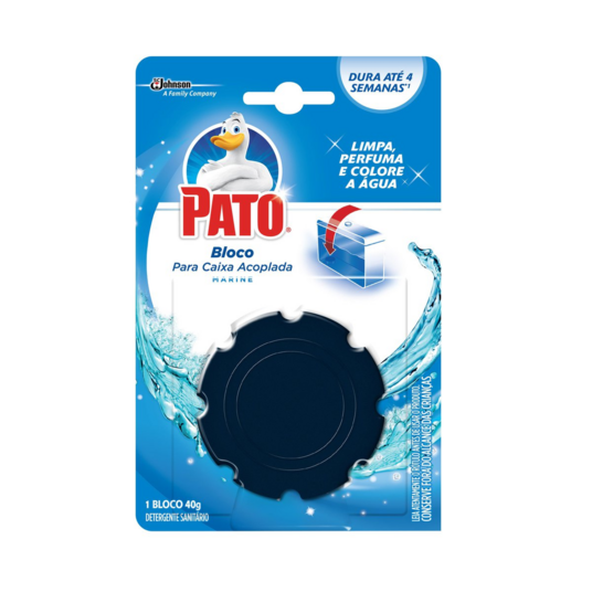 Bloco P/caixa Acoplada Pato 40g Marine