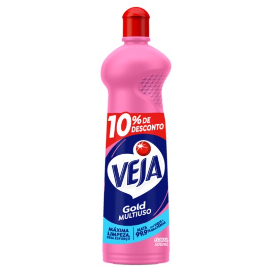 Limp.mult.veja 500ml 10%desc Floral