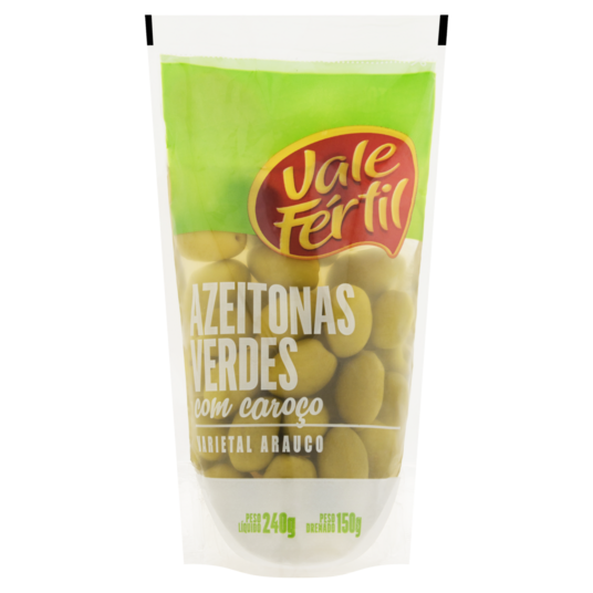 Azeitona Verde Vale Fertil 150g Manzanilla D.p