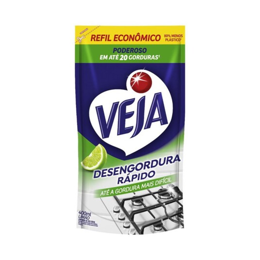 Deseng.refil Veja 400ml Limao Sache