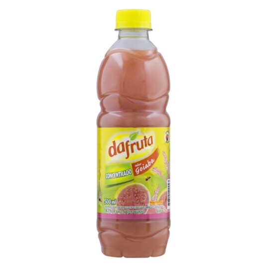 Suco Concentrado Dafruta 500ml Goiaba