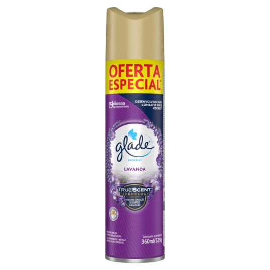 Odorizador Aero.glade 360ml Of.esp. Lavanda