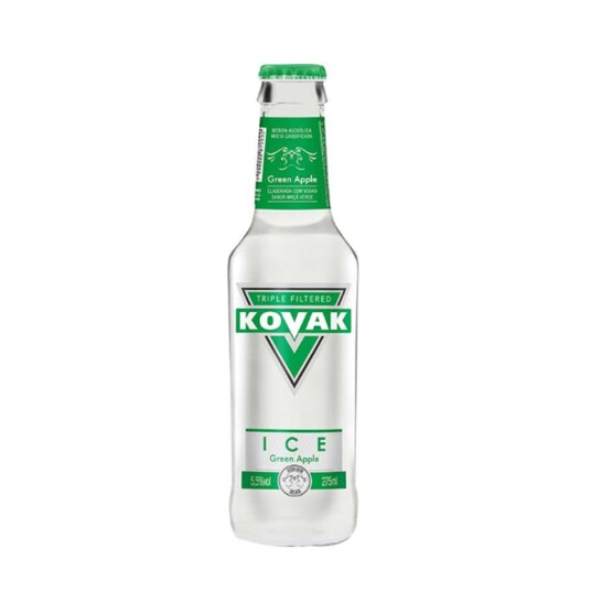 Vodka Ice L.neck Kovak 275ml Green Apple