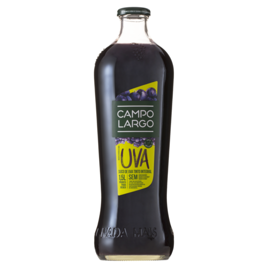 Suco Campo Largo 1,5lt Uva