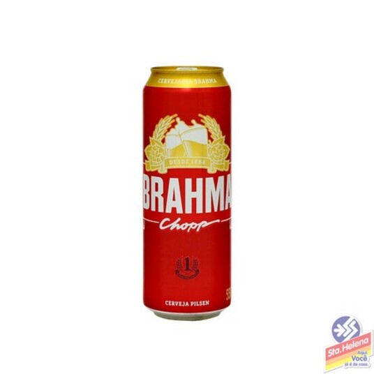 Cerveja Pilsen Brahma 550ml Lata