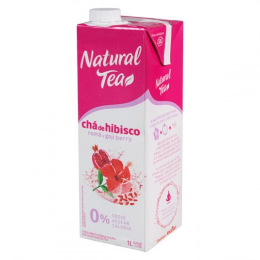 Cha Branco Natural Tea 1l Hib.ro.go.ber.
