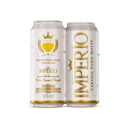 Cerveja Puro Malte Imperio 473ml Lata