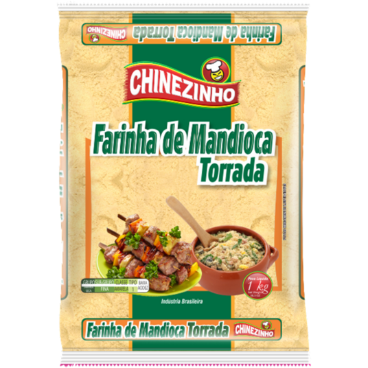 Farinha de Mandioca Chinezinho 1kg Torrada