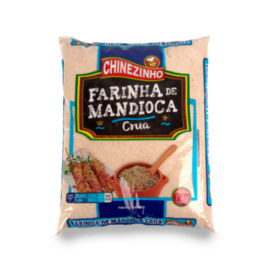 Farinha de Mandioca Chinezinho 1kg Crua