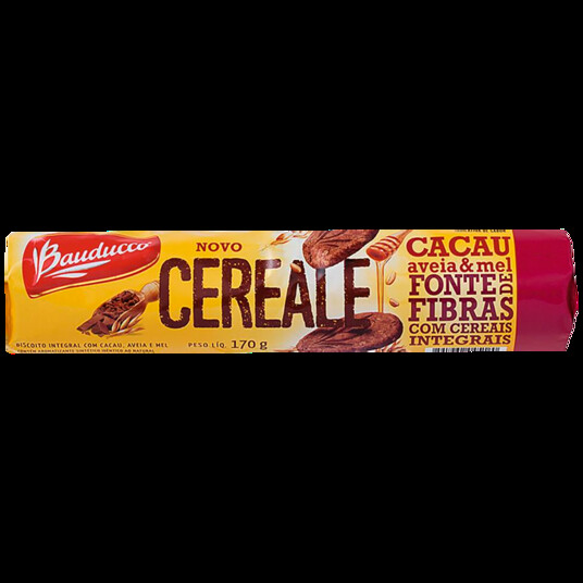 Biscoito Cereale Bauducco 170g Int Cacau