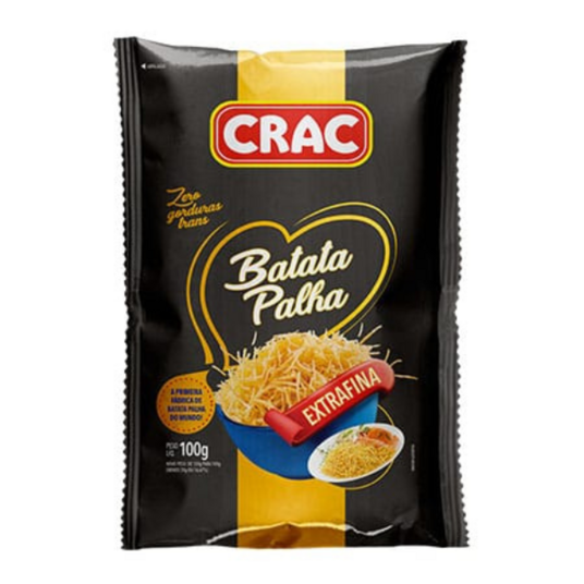 Batata Palha Crac 90g Extra Fina