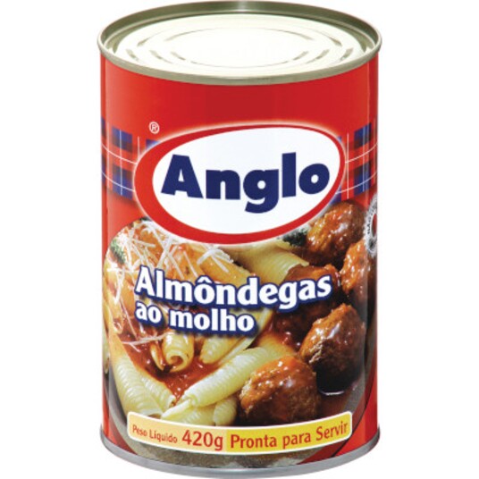 Almondegas Anglo 420g Ao Molho