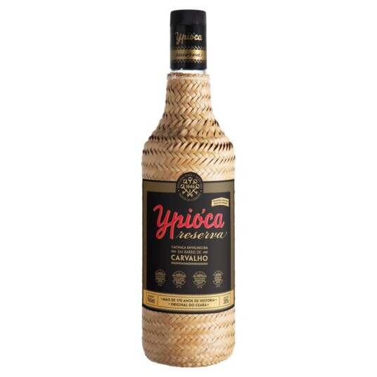 Cachaca Brasilizar Ypioca 965ml Empalhada Ouro