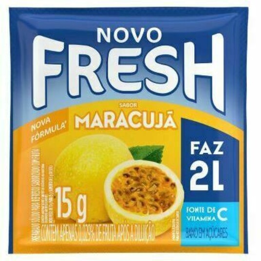 Refresco em Po Fresh 15g Maracuja