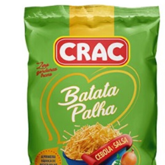Batata Palha Crac 60g Cebola/salsa