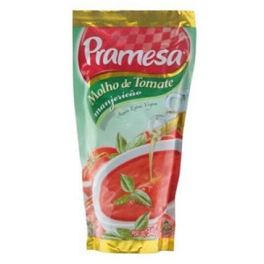 Molho de Tomate Pramesa 300g Manjericao Sc
