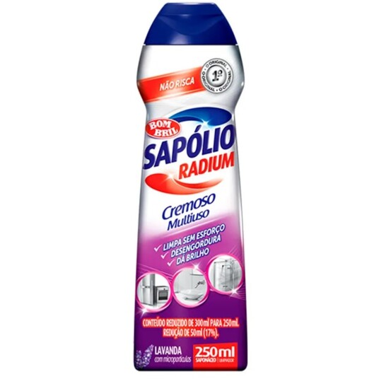 Saponaceo Crem.sapolio Radium 250ml Lavanda