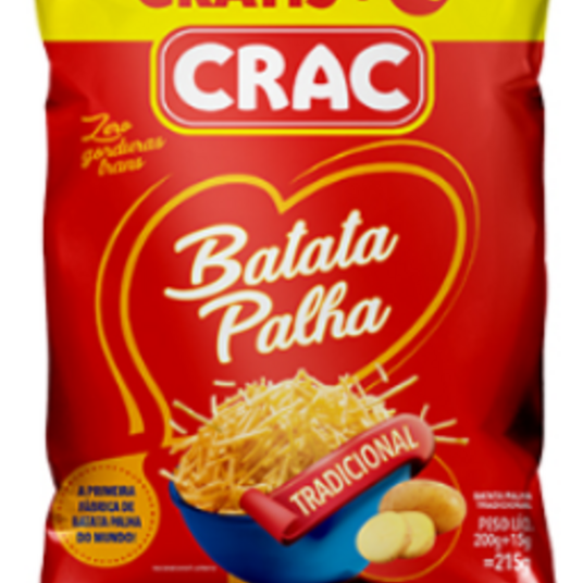 Batata Palha Crac 200g Tradicional