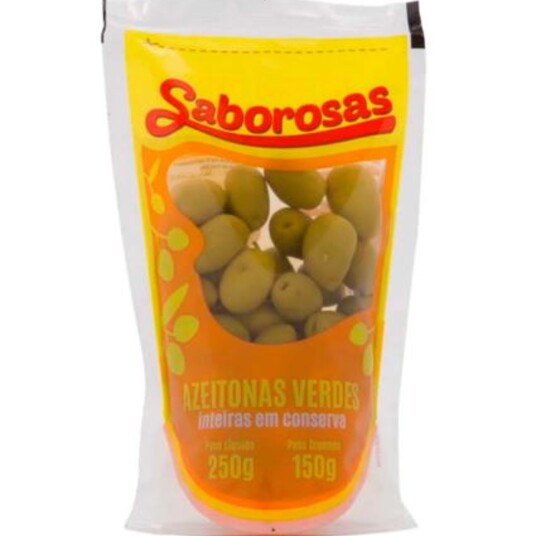 Azeitona Verde Saborosas 150g Doy Pack