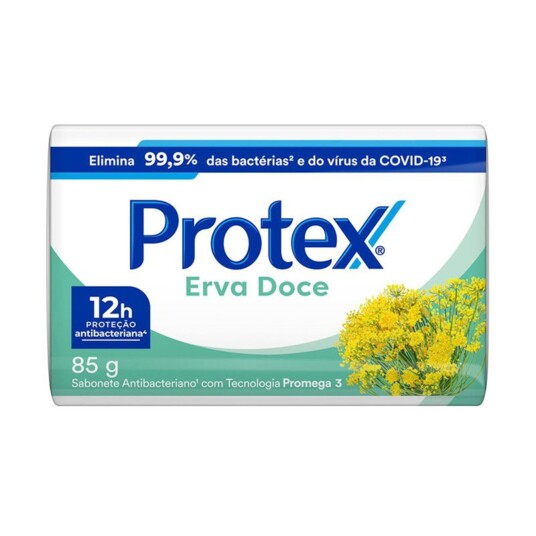 Sabonete Barra Antib.protex 85g Erva Doce