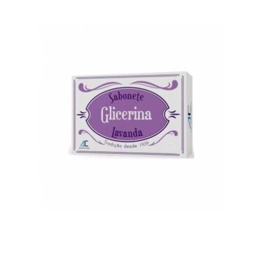 Sabonete Barra Augusto Caldas 90g Lavanda