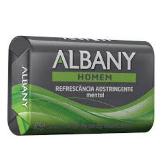 Sabonete Barra Albany 85g Verde