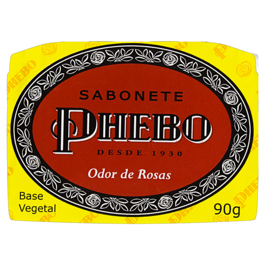 Sabonete Barra Glicer.phebo 90g Odor de Rosas