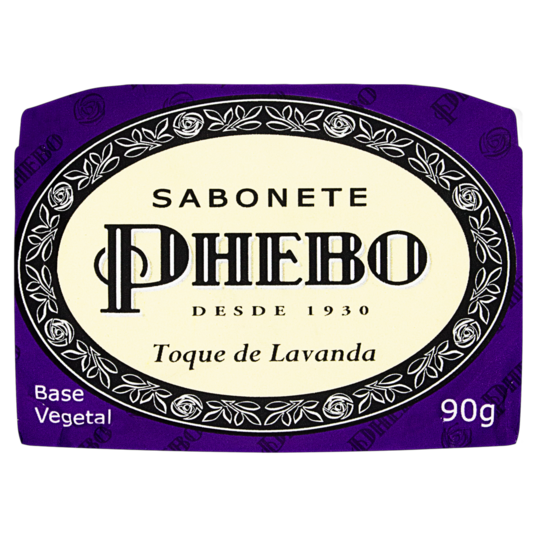Sabonete Barra Glicer.phebo 90g Toque Lavanda