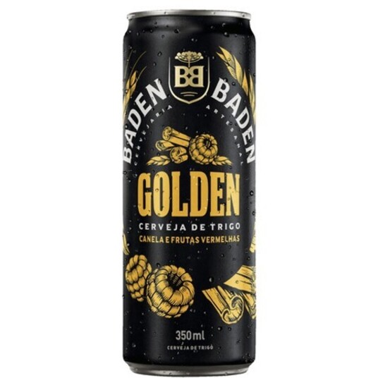 Cerveja Baden 350ml Gold Ale Lata