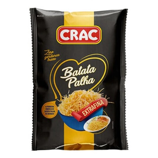 Batata Palha Crac 200g Extra Fina