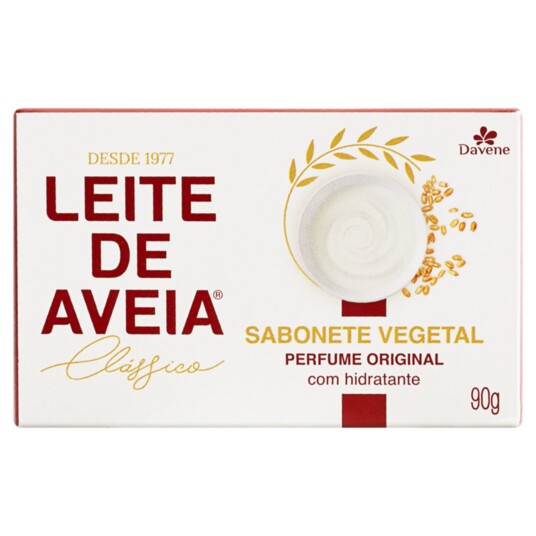Sabonete Barra Davene 90g Aveia Classico