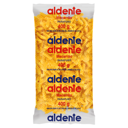 Macarrao C/semola Piraque 400g Parafuso