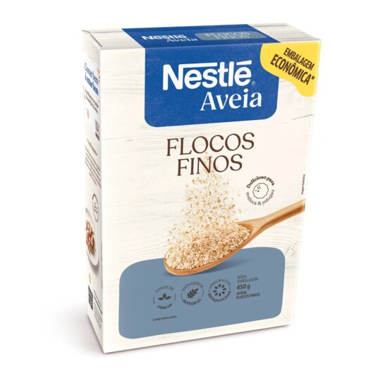 Aveia em Flocos Nestle 450g Finos